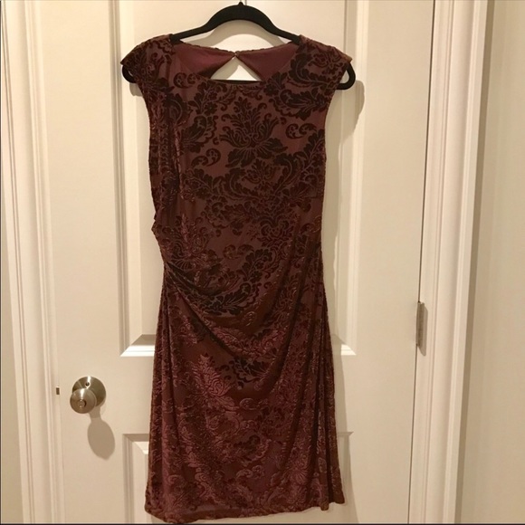 Apt. 9 Cocktail Dress in Savvy Wine - Picture 4 of 8